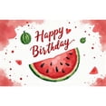 thumbnail image 1 of LUUFILx Fruit Theme Baby Shower Photography Backdrop Sweet 1st Kids Birthday Party Watermelon Strawberry Newborn Photo Background, 1 of 7