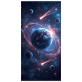 thumbnail image 1 of LUUFILx Galaxy Space Banner Backdrop Cosmic Universe Birthday Party Decorations Planet Scene Themed Background Photography Props Stars Astronomy Event Decor, 1 of 8