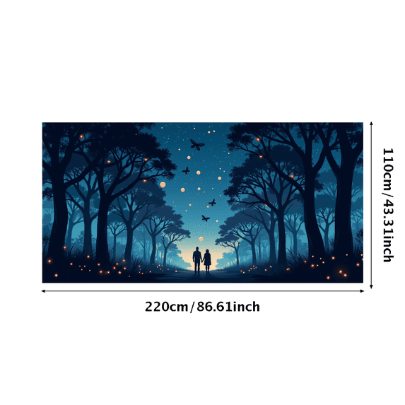 LUUFILx Garden Path Archway Backdrop Banner Scenic Floral Background Decoration for Parties Photography Wedding Events Garden Decor Outdoor Celebration