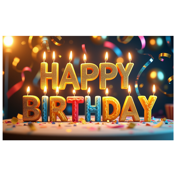 LUUFILx Happy Birthday Backdrop Banner Party Decorations Colorful Background Photography Props Birthday Party Supplies Birthday Decoration Banner