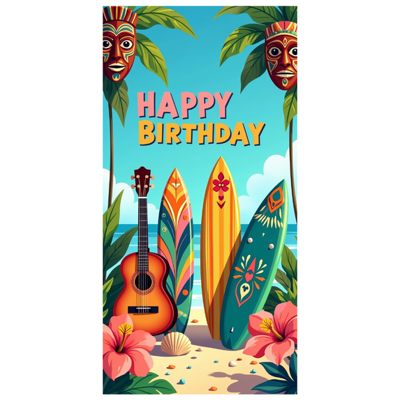 LUUFILx Happy Birthday Backdrop Banner for Kid's 1st Birthday Party Decorations Background Photography Props Celebration Supplies