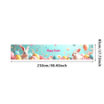 thumbnail image 1 of LUUFILx Happy Easter Bunny Eggs Banner Spring Decor Backdrop Photography Decorations Party Supplies Props Background Easter Celebration, 1 of 8