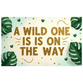 thumbnail image 1 of LUUFILx Jungle Safari First Birthday Backdrop Banner for Party Supplies Happy Birthday Wild One Decoration Background Photography Props Decor Event, 1 of 7