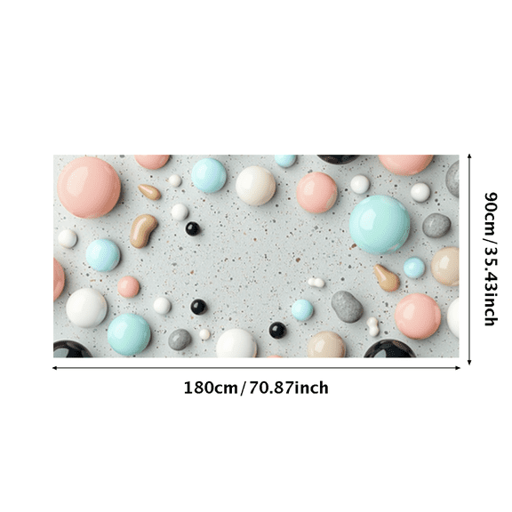 LUUFILx Pastel Colored Stone Pattern Backdrop Banner Background Party Decorations Photo Booth Props Photography Backdrop Event Decor Happy Occasion Supplies