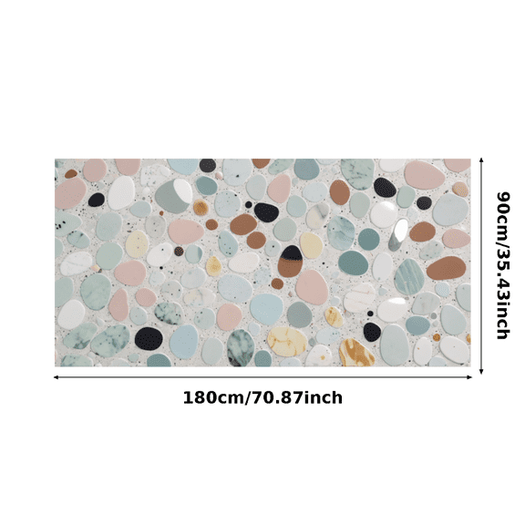 LUUFILx Pastel Colored Stone Pattern Backdrop Banner Background Party Decorations Photo Booth Props Photography Backdrop Event Decor Happy Occasion Supplies