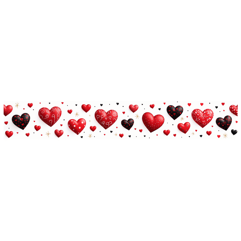 LUUFILx Romantic Musical Heart Banner Backdrop Decoration for Weddings ...