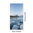 thumbnail image 1 of LUUFILx Snowy Mountain Landscape Backdrop Banner, Nature Inspired Decor for Party Photography Props Backgrounds, Events Celebrations Decors, 1 of 7