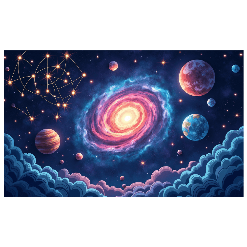 Photo inspiration: Luufilx Space Galaxy Astronaut Backdrop Banner For Outer Space Party Photo Inspiration