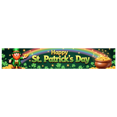 thumbnail image 1 of LUUFILx St Patricks Day Leprechaun Backdrop Rainbow Celebration Gold Coin Festival Banner Shamrock Party Supplies Photography Props Decoration Background, 1 of 8