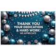 thumbnail image 1 of LUUFILx Thank You Appreciation Banner Backdrop Office Party Decorations Event Ceremonies Hard Work Dedication Party Supplies Employee Recognition Background, 1 of 7