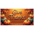 thumbnail image 1 of LUUFILx Thanksgiving Autumn Pumpkin Banner Fall Themed Party Decoration Backdrop Photography Props Harvest Decor Seasonal Celebration Background, 1 of 8