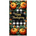 thumbnail image 1 of LUUFILx Thanksgiving Backdrop Banner with Pumpkins Turkeys Autumn Leaves and Sunflowers for Harvest Festival Family Gathering Party Supplies Photography Props, 1 of 9