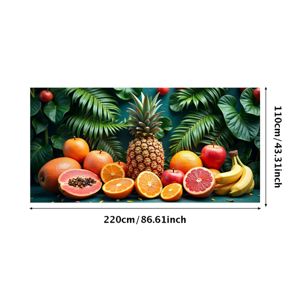 LUUFILx Tropical Beach Backdrop Banner Ocean Scenic Photography Props Palm Trees Clouds Seaside Decorations Party Supplies Outdoor Events Wedding Reception