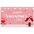 thumbnail image 1 of LUUFILx Valentine's Day Backdrop Banner Party Decoration Love Heart Background Photo Booth Props Event Supplies Home Decor, 1 of 8