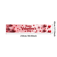 thumbnail image 1 of LUUFILx Valentine's Day Backdrop Love Decoration Celebration Valentine's Party Banner Romantic Photography Props Background Decors Party Supplies, 1 of 8