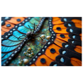 thumbnail image 1 of LUUFILx Vibrant Colorful Butterfly Themed Backdrop Banner Party Decorations Background Photography Props, 1 of 1