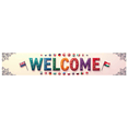 thumbnail image 1 of LUUFILx Welcome Banner with International Flags Circular Design Background Event Decoration Party Supplies Global Conference Backdrop Indoor Outdoor Display, 1 of 8