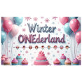 thumbnail image 1 of LUUFILx Winter Wonderland Party Decoration Background for First Birthday Photography Props Photo Backdrop 1st Birthday Celebration Banner Event Supplies, 1 of 8