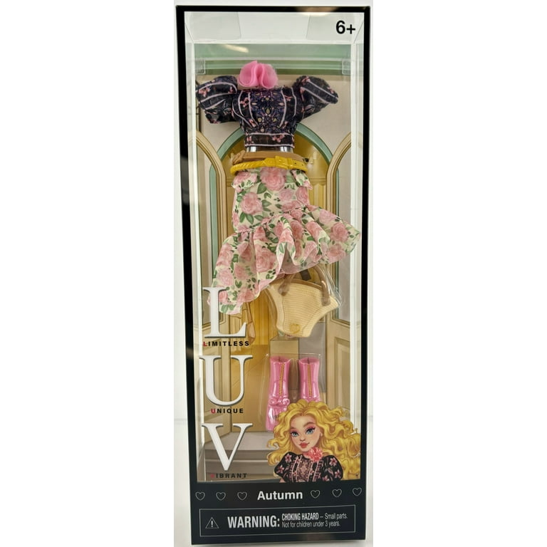 LUV Fashion Doll Accessory Pack Set, Unique Vibrant Style, Ages 6+