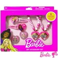 thumbnail image 1 of LUV HER Barbie Accessories for Girls 6 Piece Toy Jewelry Box Set with 2 Rings, 2 Bead Bracelets, and Snap Hair Clips Ages 3+, 1 of 8