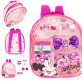 thumbnail image 1 of LUV HER Kid's Fashionista's BackPack - Accessories Set For Girls - Bow's with Alligator Clips, Hair Ties, Backpack - Ages 3+, 1 of 8