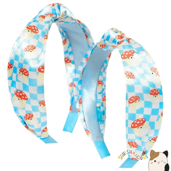 LUV HER Licensed Squishmallows Knotted Headband - Thick Headbands For Girls - One Size Fit All - Hair Accessories For Her Ages 3+