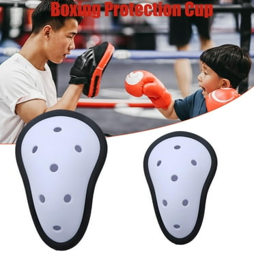 LUVCLS Adult Cup Groin Athletic Protector, EVA White