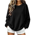 thumbnail image 1 of LUVDA Chunky Ribbed Knit Oversized Sweater for Women Drop Shoulder Fall Winter Pullover, 1 of 8
