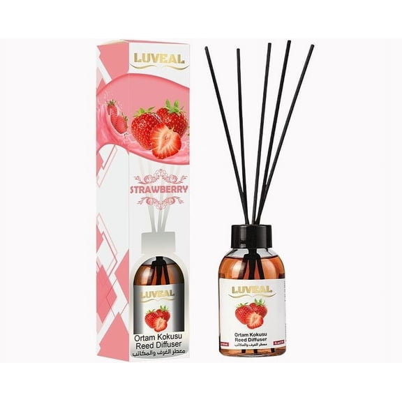 LUVEAL Diffuser Spirader of Essence 3.72 fl. oz/ 110ml - Strawberry