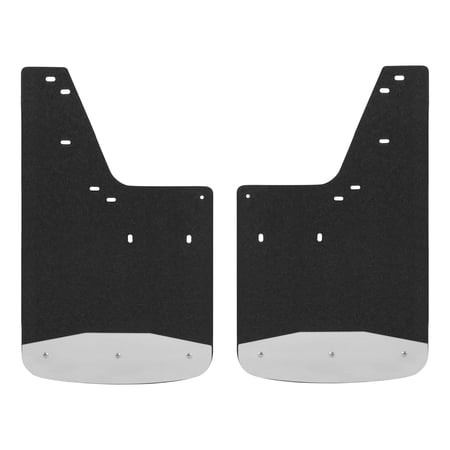 LUVERNE 250230 Front or Rear 12-Inch x 20-Inch Textured Rubber Mud Guards, Select Dodge Ram 1500, 2500, 3500, 2 Flaps Fits select: 2005-2017 TOYOTA TACOMA