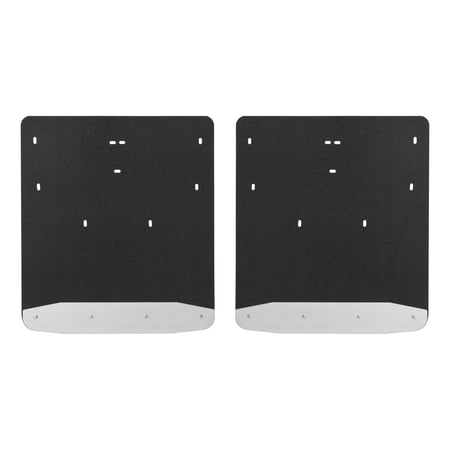LUVERNE 251124 Rear Dually 20-Inch x 23-Inch Textured Rubber Mud Guards, Select Ford F-350, F-450 Super Duty, 2 Flaps Fits select: 2009-2014 FORD F150