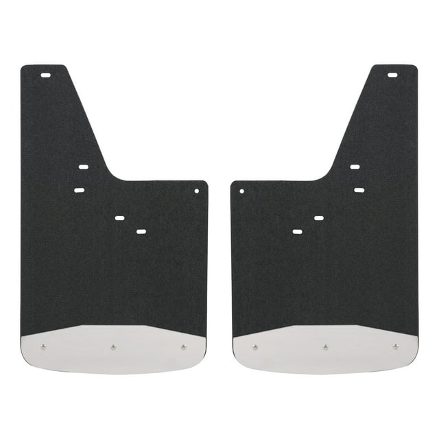 LUVERNE 251442 Rear 12-Inch x 20-Inch Textured Rubber Mud Guards, Select Chevrolet Silverado 1500, 2 Flaps Fits select: 2022 CHEVROLET SILVERADO LTD