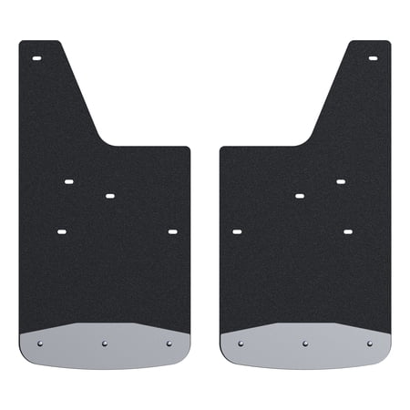 LUVERNE 251450 Front 12-Inch x 23-Inch Textured Rubber Mud Guards, Select Chevrolet Silverado 2500, 3500 HD, 2 Flaps