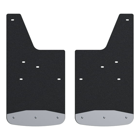 LUVERNE 251450 Front 12-Inch x 23-Inch Textured Rubber Mud Guards, Select Chevrolet Silverado 2500, 3500 HD, 2 Flaps