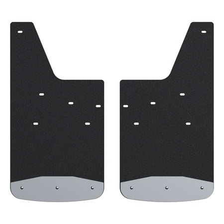 LUVERNE 251451 Rear 12-Inch x 23-Inch Textured Rubber Mud Guards, Select Chevrolet Silverado, GMC Sierra 2500, 3500 HD, 2 Flaps