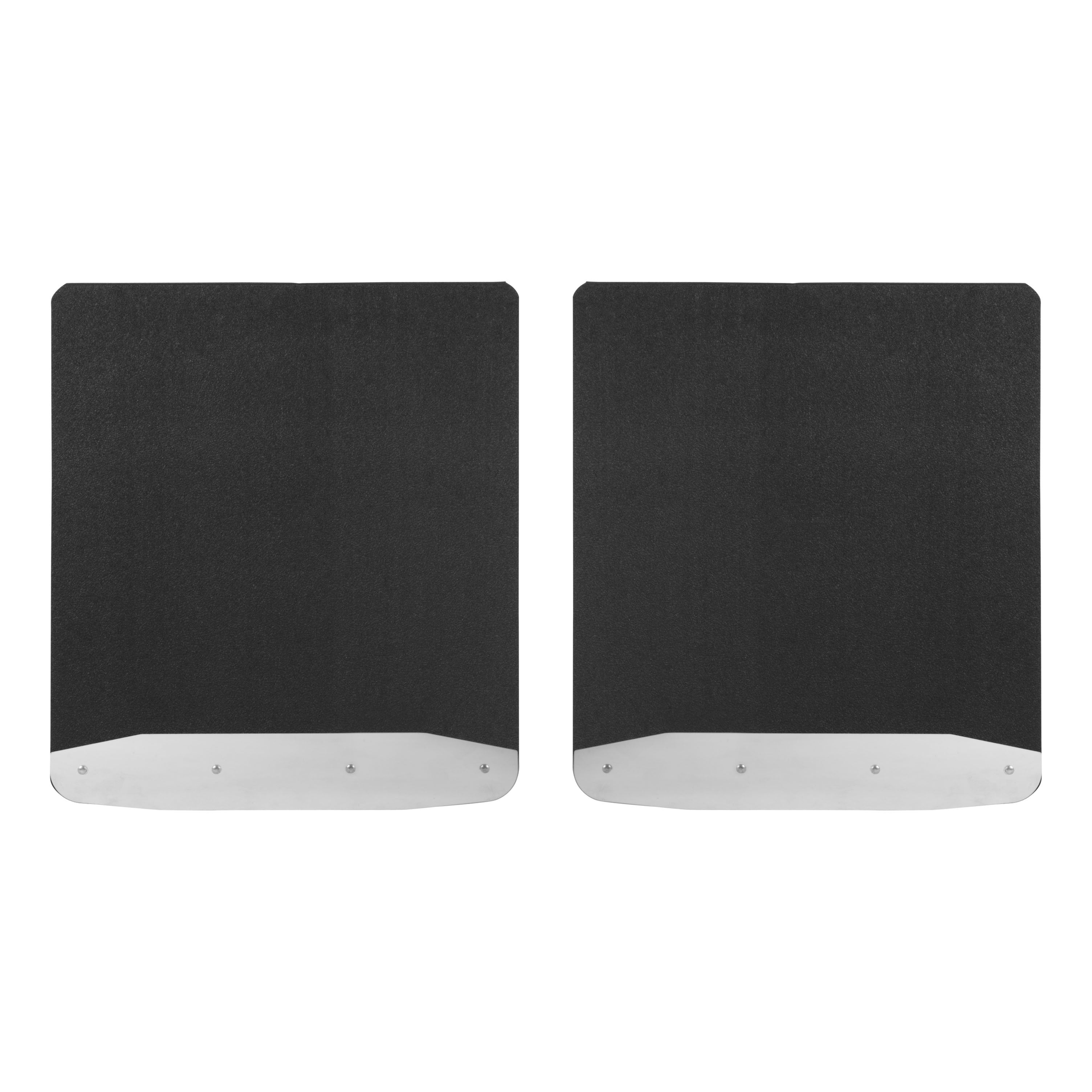 LUVERNE 251724 Rear Dually 20-Inch x 23-Inch Textured Rubber Mud Guards, Select Ford F-350, F-450 Super Duty, 2 Flaps