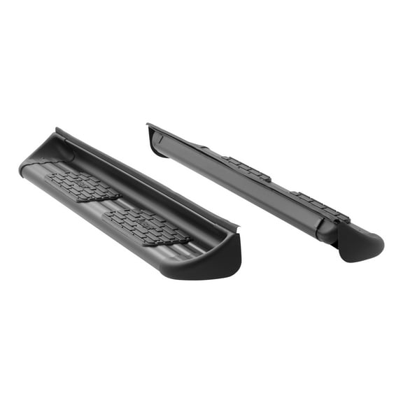 LUVERNE 281522-571521 Black Stainless Steel Side Entry Steps Truck Running Boards, Select Ford F-150, F-250, F-350, F-450, F-550 Super Duty Extended Cab