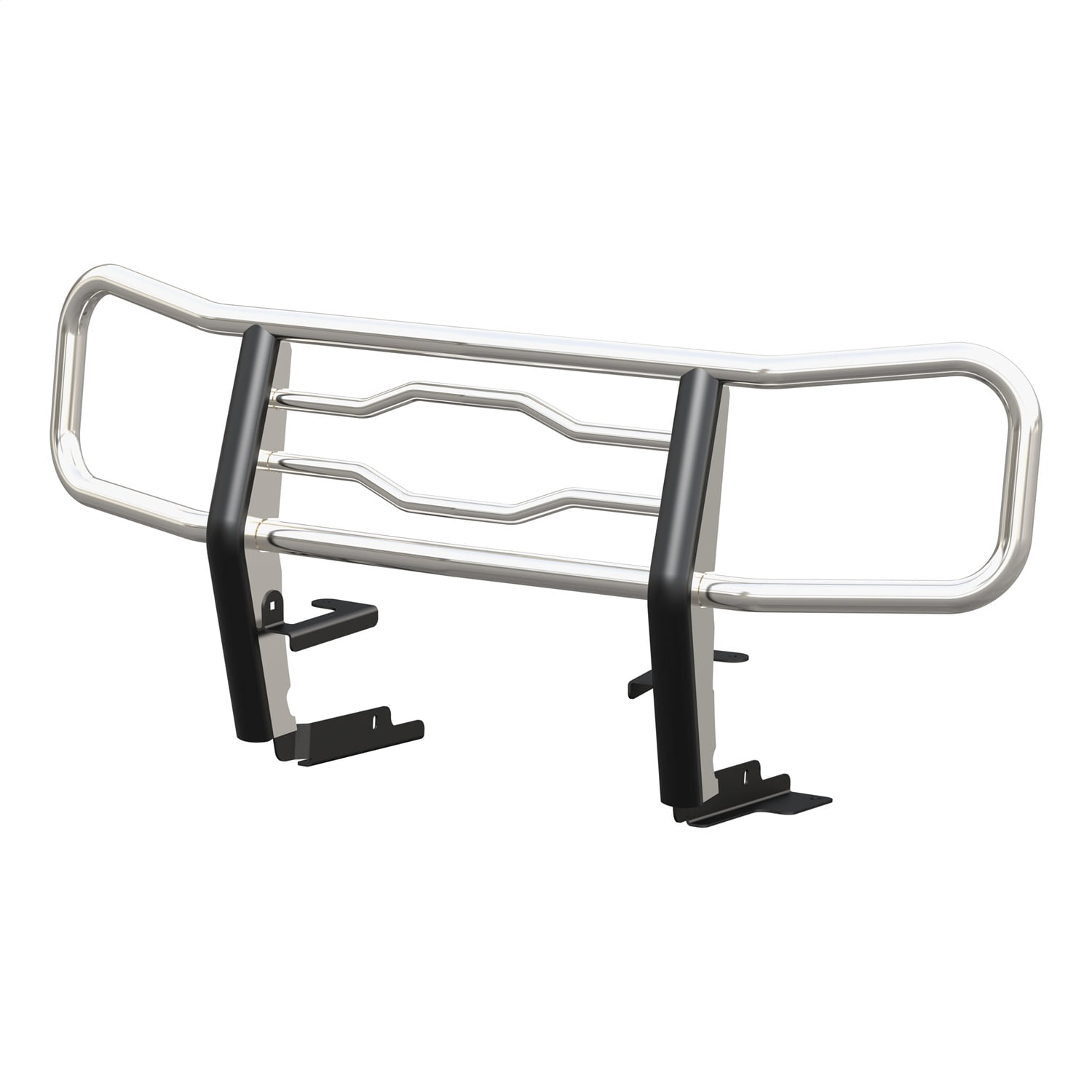 LUVERNE 330312 Custom 2-Inch Chrome Steel Truck Grille Guard, Select Chevrolet Silverado 2500, 3500 HD