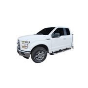 LUVERNE 477088-401445 Regal 7 Stainless Steel 88-Inch Truck Side Steps, Select Chevrolet Silverado, GMC Sierra 1500, 2500, 3500 HD Crew Cab Fits select 2022 CHEVROLET SILVERADO LTD K1500 CUSTOM