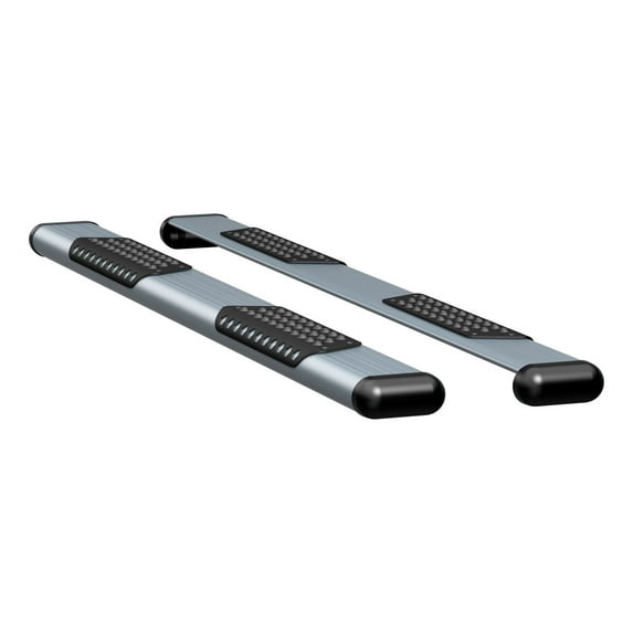 LUVERNE 583078-570237 O-Mega II 78-Inch Silver Aluminum Wheel to Wheel Side Steps, Select Dodge Ram 1500, 2500, 3500