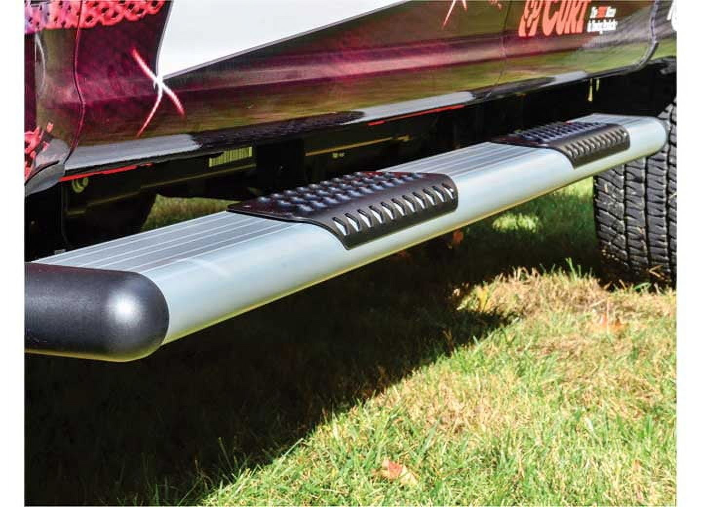 LUVERNE 583078-579922 O-Mega II 78" Silver Aluminum Side Steps Fits select: 1999-2016 FORD F250, 1999-2016 FORD F350