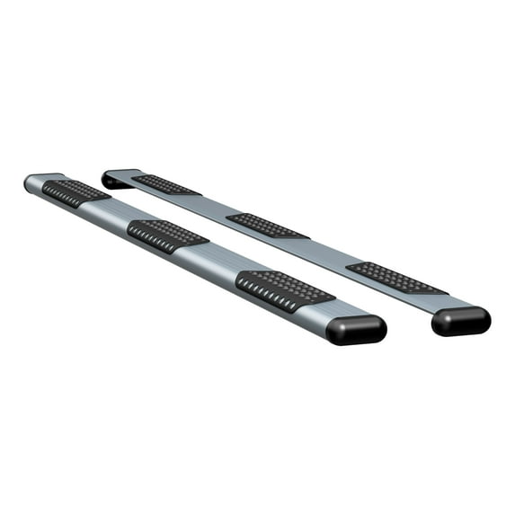 LUVERNE 583114-571346 O-Mega II 114-Inch Silver Aluminum Side Steps, Select Chevrolet Express, GMC Savana 2500, 3500 Fits select: 2003-2021 CHEVROLET EXPRESS G2500, 2004-2023 CHEVROLET EXPRESS G3500