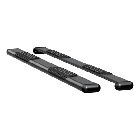 LUVERNE 584088-570717 O-Mega II 88-Inch Black Aluminum Wheel to Wheel Side Steps, Select Chevrolet Silverado, GMC Sierra 1500, 2500, 3500 HD
