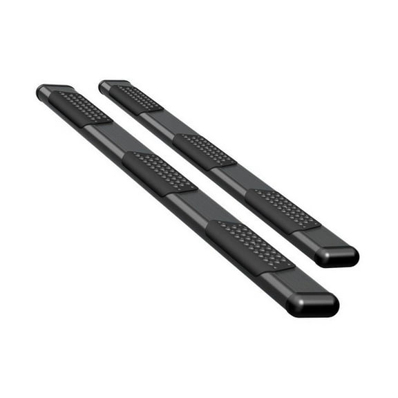 LUVERNE 584098-570237 O-Mega II 98-Inch Black Aluminum Wheel to Wheel Side Steps, Select Dodge Ram 1500, 2500, 3500