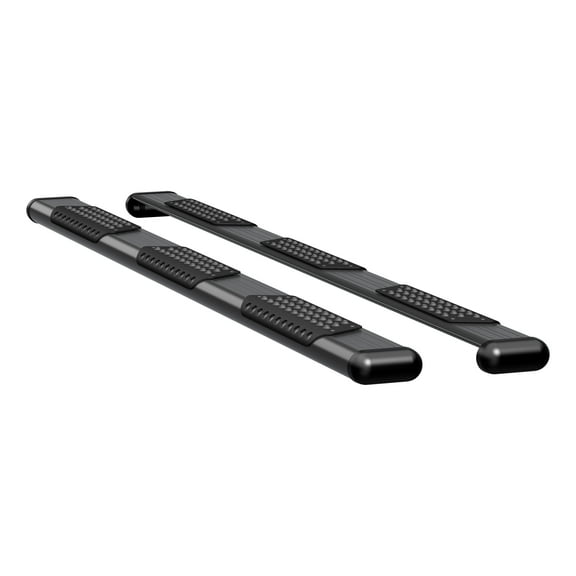LUVERNE 584098-571725 O-Mega II 98-Inch Black Aluminum Side Steps, Select Ford Transit-150, 250, 350