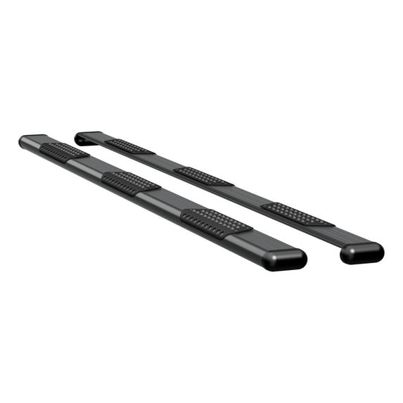 LUVERNE 584125-570717 O-Mega II 125-Inch Black Aluminum Wheel to Wheel Side Steps, Select Chevrolet Silverado, GMC Sierra 2500, 3500 HD Fits select: 2007 GMC NEW SIERRA