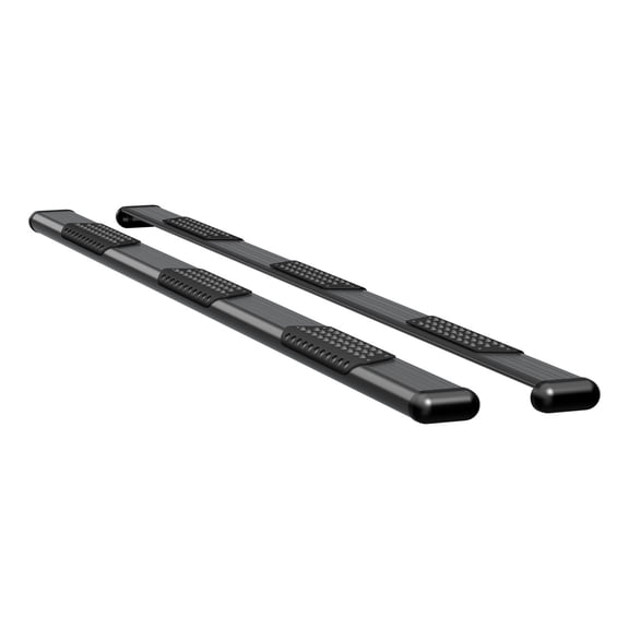 LUVERNE 584125-571117 O-Mega II 125-Inch Black Aluminum Wheel to Wheel Side Steps, Select Chevrolet Silverado, GMC Sierra 2500, 3500 HD Fits select: 2001-2007 GMC NEW SIERRA