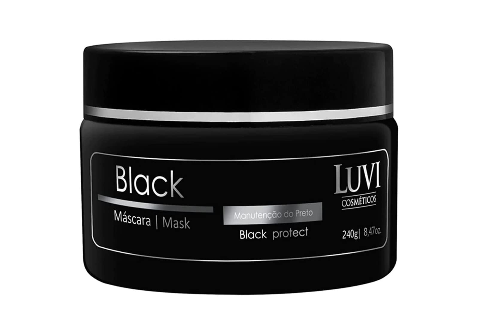 LUVI COSMETICS Black Hair Mask Black Protect 8.47 oz/ 240 g