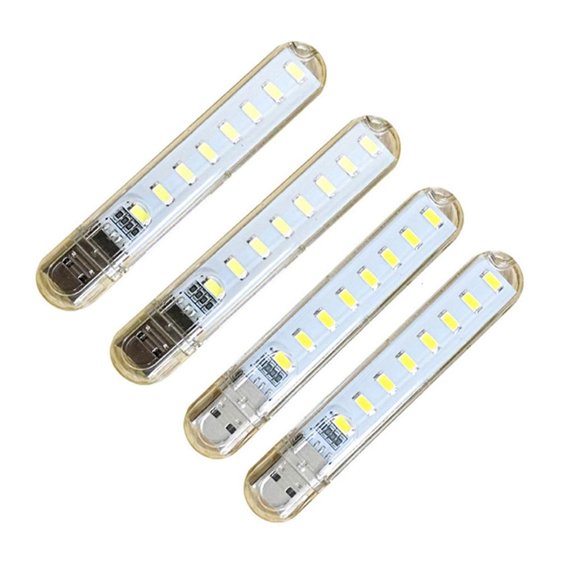 LUVNIMB 4Pcs Innovative Warm Decorative Led Night Party Desktop Laptop Desktop Light Energy Decorative Night Light Saving