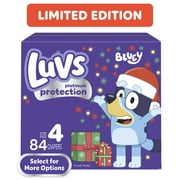 Luvs Platinum Protection Baby Diapers Size 5, 72 Count (Select for More Options)